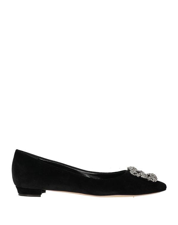 マノロ ブラニク レディース シューズ パンプス MANOLO BLAHNIK バレリーナ Black ブラック