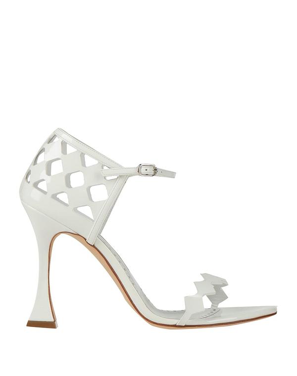マノロ ブラニク レディース シューズ サンダル MANOLO BLAHNIK サンダル White ホワイト 45,370円