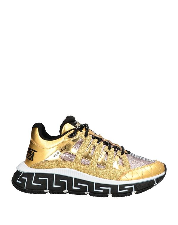 ヴェルサーチ レディース シューズ スニーカー VERSACE スニーカー Gold ゴールド