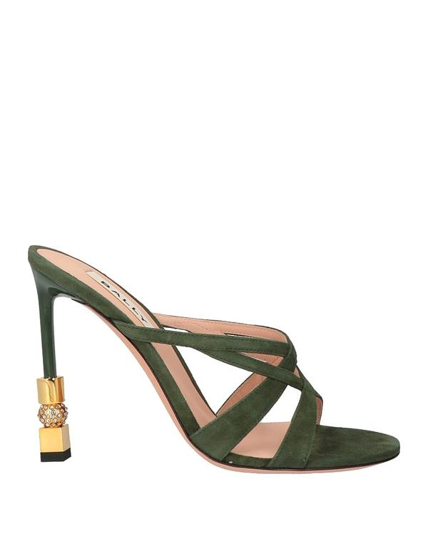 バリー レディース シューズ サンダル BALLY サンダル Military Green グリーン