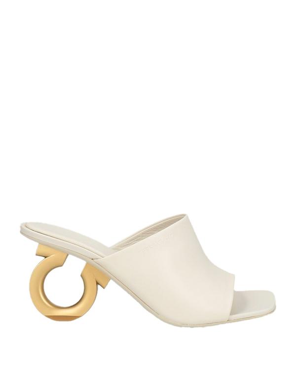 フェラガモ レディース シューズ サンダル FERRAGAMO サンダル Off White オフホワイト