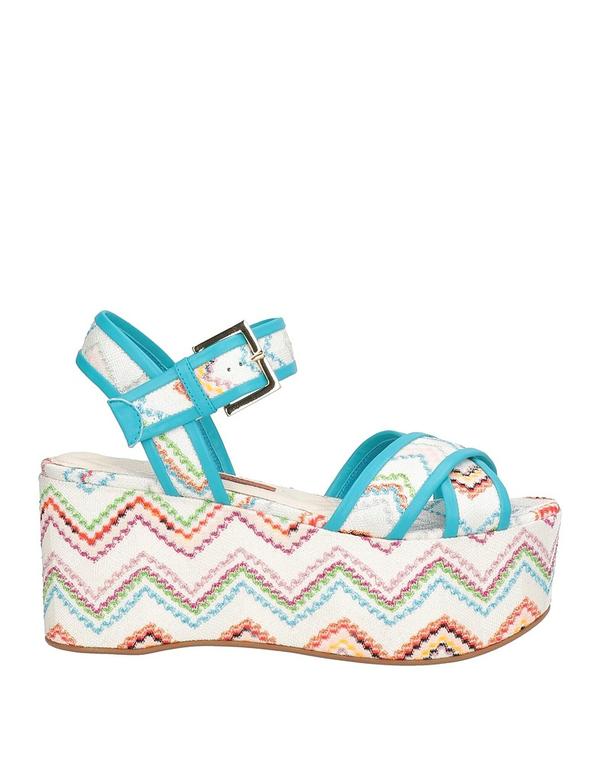 ミッソーニ レディース シューズ サンダル MISSONI サンダル White ホワイト｜ReVida 店