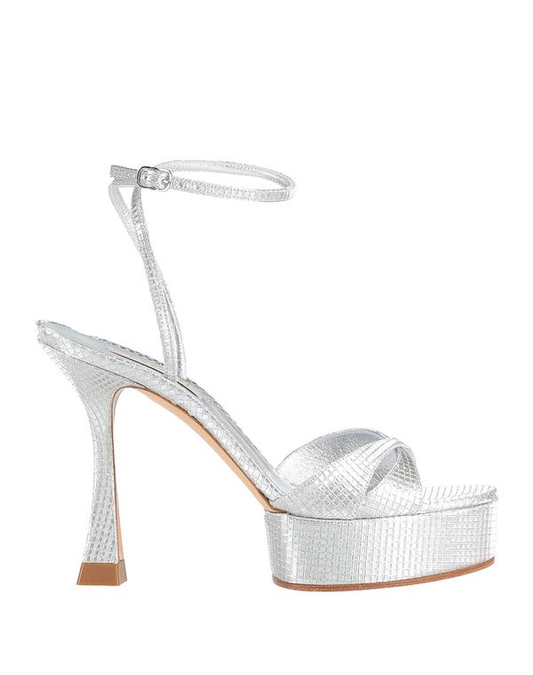 カサディ レディース シューズ サンダル CASADEI サンダル Silver シルバー