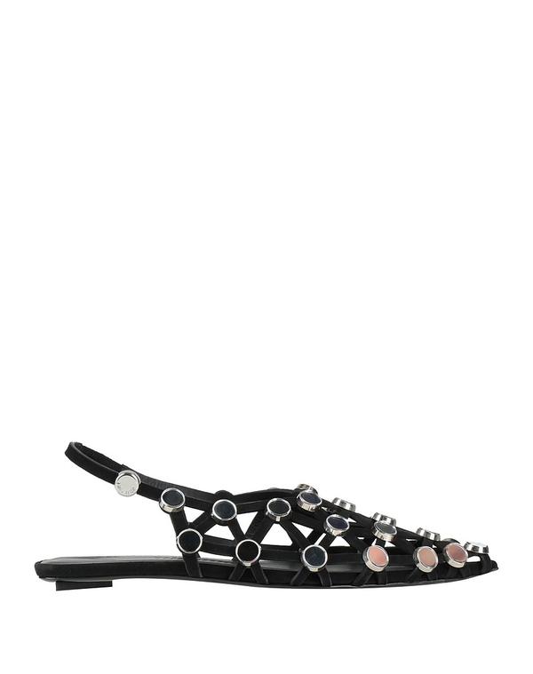 ジ アティコ レディース シューズ パンプス THE ATTICO バレエシューズ Black ブラック