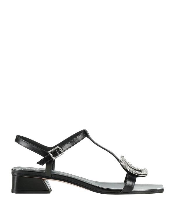 ロジェ・ヴィヴィエ レディース シューズ サンダル ROGER VIVIER サンダル Black ブラック