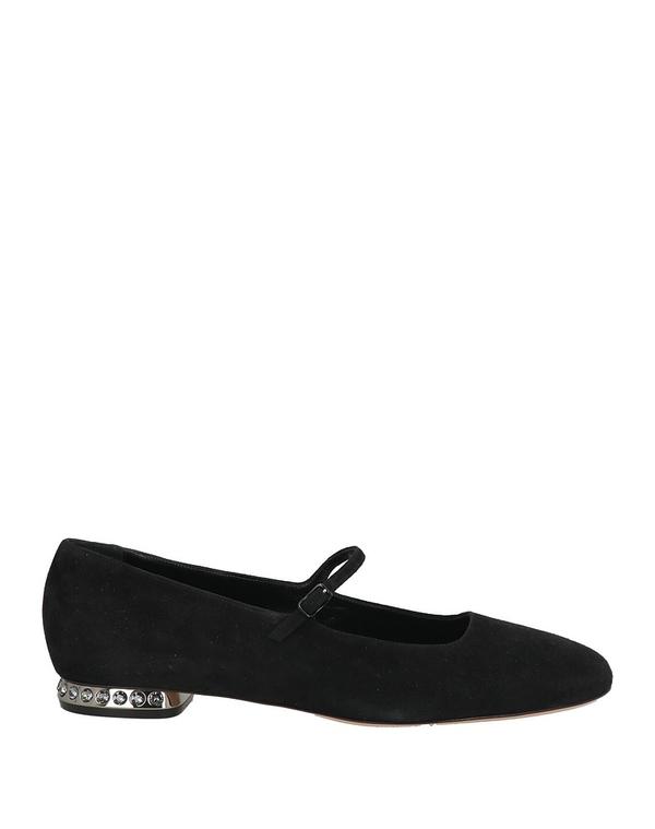 カサディ レディース シューズ パンプス CASADEI バレエシューズ Black ブラック