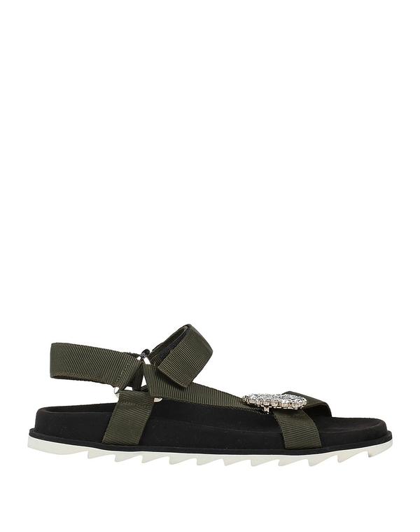 ロジェ・ヴィヴィエ レディース シューズ サンダル ROGER VIVIER サンダル Military Green グリーン