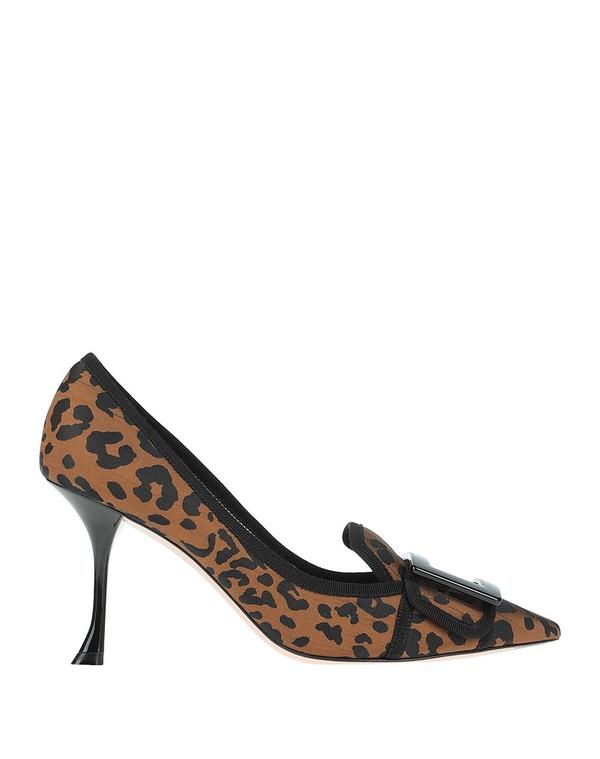 ロジェ・ヴィヴィエ レディース シューズ スリッポン・ローファー ROGER VIVIER モカシン Khaki カーキ