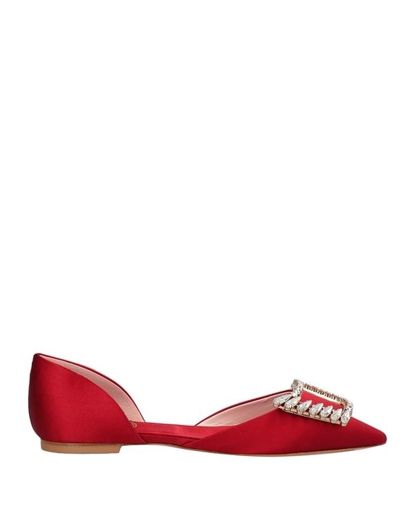 ロジェ・ヴィヴィエ レディース シューズ パンプス ROGER VIVIER バレリーナ Red レッド｜ReVida 店