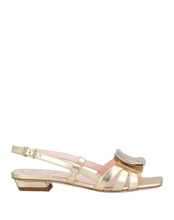 ロジェ・ヴィヴィエ レディース シューズ サンダル ROGER VIVIER サンダル Gold ゴールド