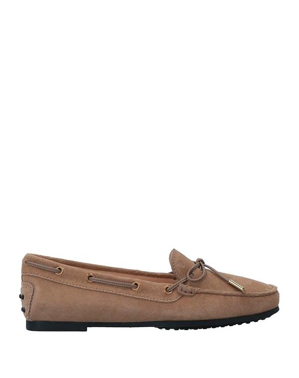 トッズ レディース シューズ スリッポン・ローファー TOD\u0027S モカシン Khaki カーキ