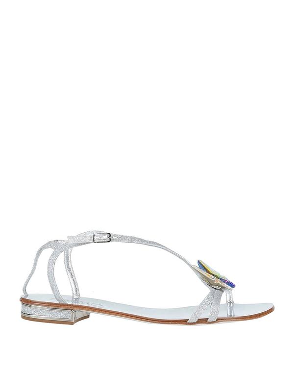 カサディ レディース シューズ サンダル CASADEI サンダル Silver シルバー