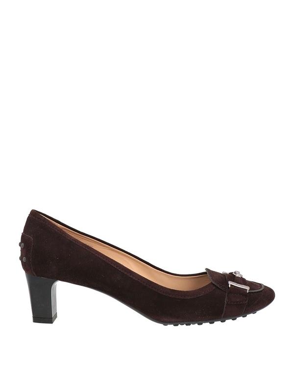 トッズ レディース シューズ スリッポン・ローファー TOD'S モカシン Dark Brown ブラウン