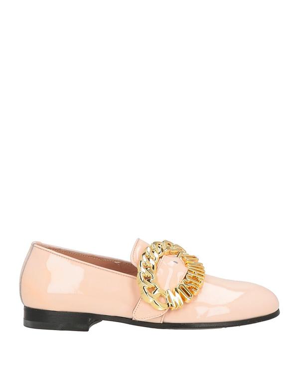 モスキーノ レディース シューズ スリッポン・ローファー MOSCHINO モカシン Light Pink ピンク