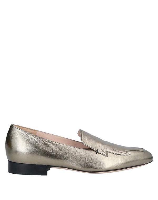 ポリーニ レディース シューズ スリッポン・ローファー POLLINI モカシン Gold ゴールド｜ReVida 店
