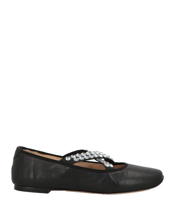 カサディ レディース シューズ パンプス CASADEI バレエシューズ Black ブラック｜ReVida 店