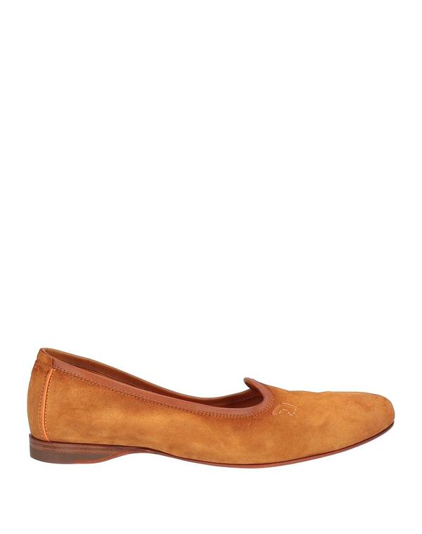サントーニ レディース シューズ スリッポン・ローファー SANTONI モカシン Tan タン