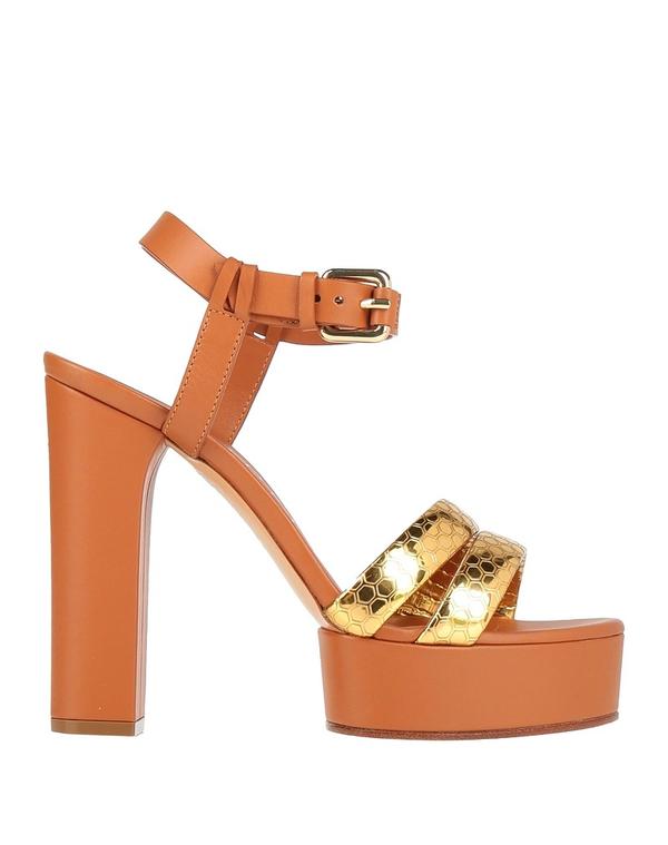 カサディ レディース シューズ サンダル CASADEI サンダル Tan タン