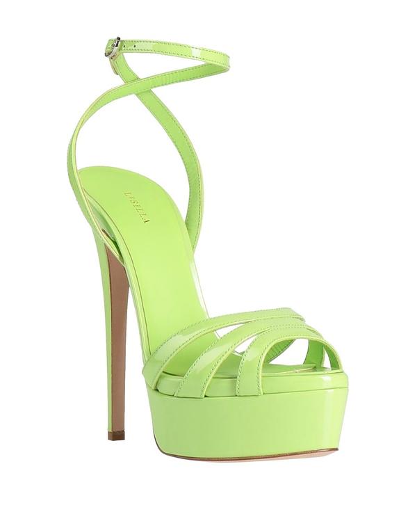 レ シーラ レディース シューズ サンダル LE SILLA サンダル Light Green グリーン