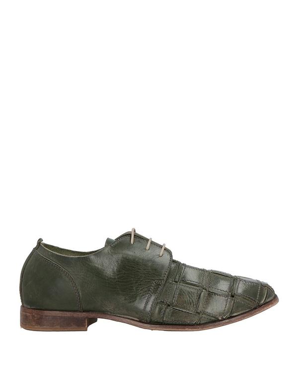モマ レディース シューズ パンプス MOMA レースアップシューズ Military Green グリーン｜ReVida 店