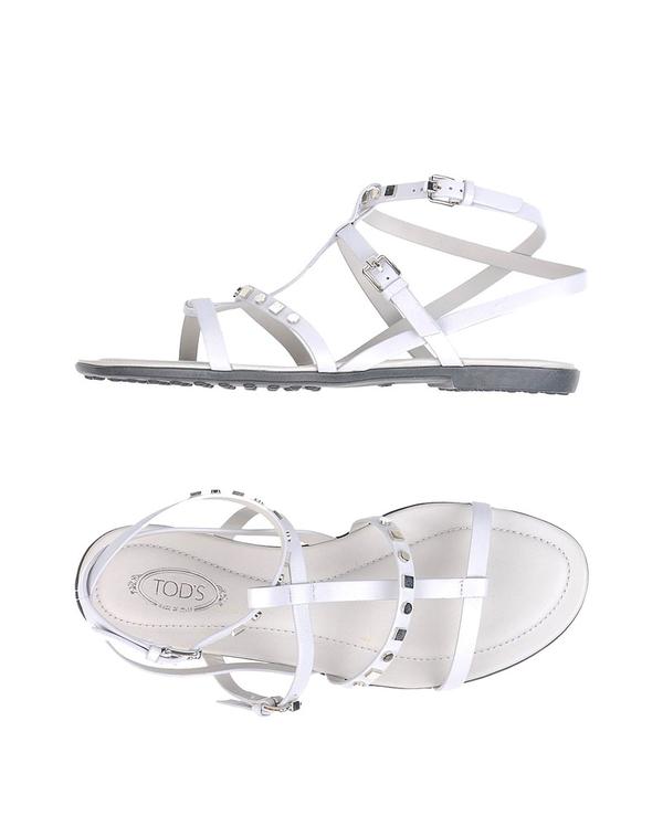 トッズ レディース シューズ サンダル TOD'S サンダル Light Gray グレー