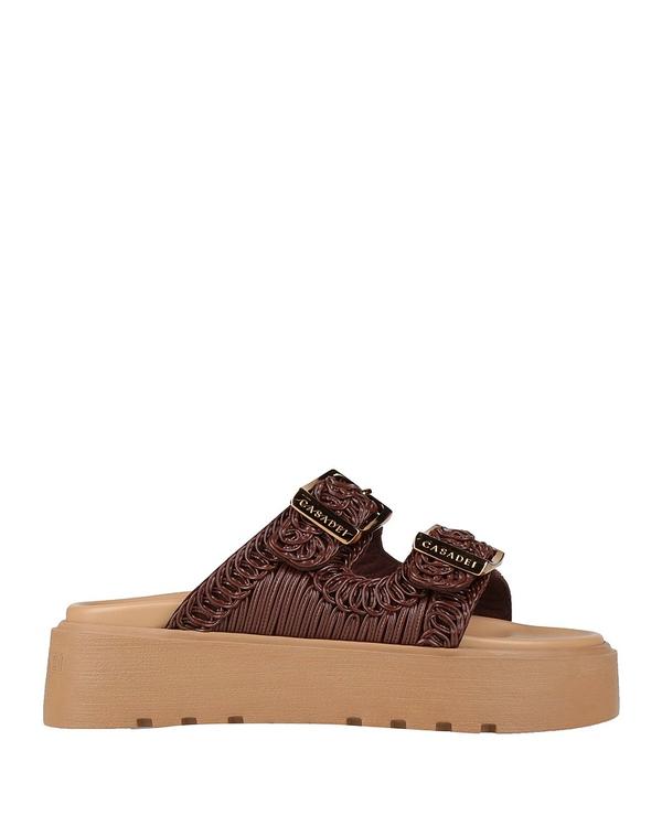 カサディ レディース シューズ サンダル CASADEI サンダル Chocolate Brown ブラウン