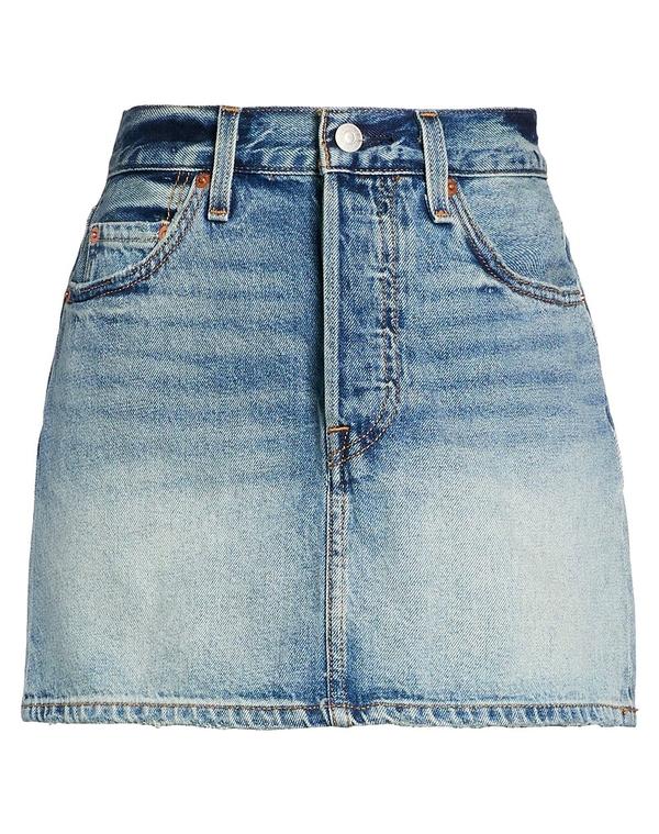 リーバイス レディース ボトムス デニムスカート LEVI'S デニムスカート Blue ブルー
