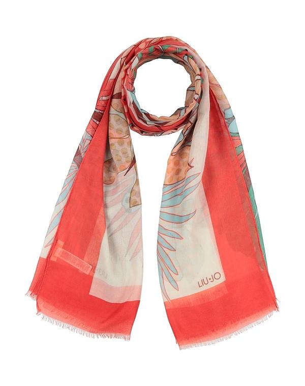 リュージョー レディース アクセサリー マフラー LIU JO マフラー＆スカーフ Tomato Red レッド｜ReVida 店