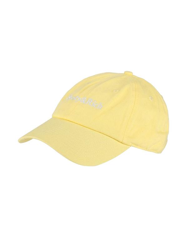 スポーティ アンド リッチ レディース アクセサリー 帽子 SPORTY & RICH 帽子 Yellow イエロー