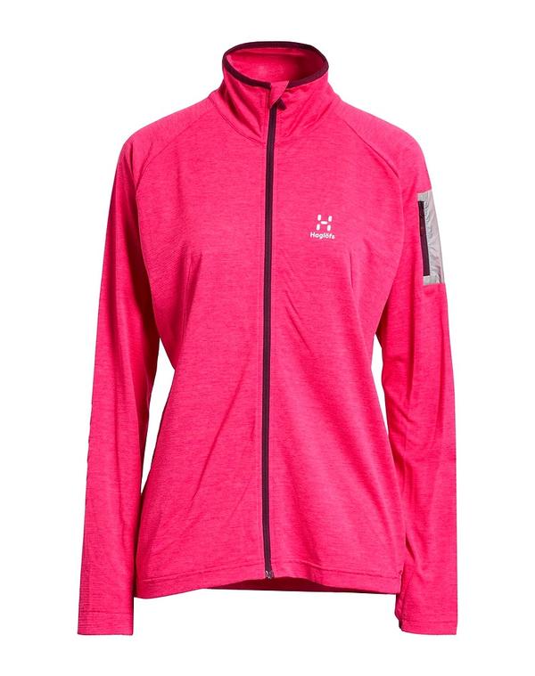 ハグルフス レディース アウター パーカー・スウェット HAGLFS スウェット Fuchsia フューシャ