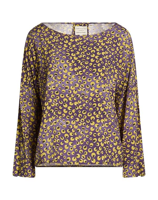 アレッシアサンティ レディース トップス シャツ ALESSIA SANTI トップス Purple パープル