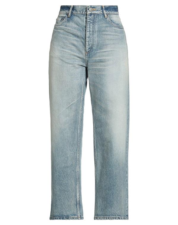 バレンシアガ レディース ボトムス デニムパンツ BALENCIAGA ストレートレッグ Blue ブルー