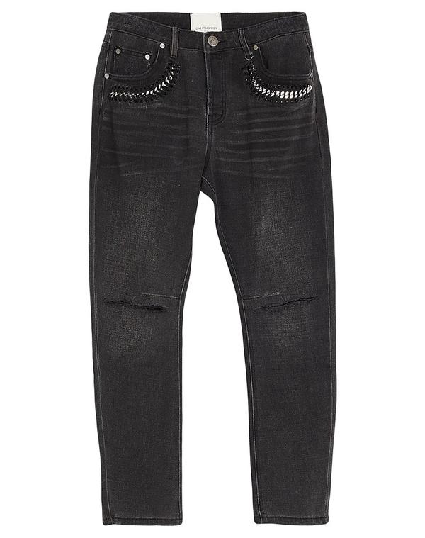 ワン ティースプーン レディース ボトムス デニムパンツ ONE TEASPOON ジーンズ Black ブラック