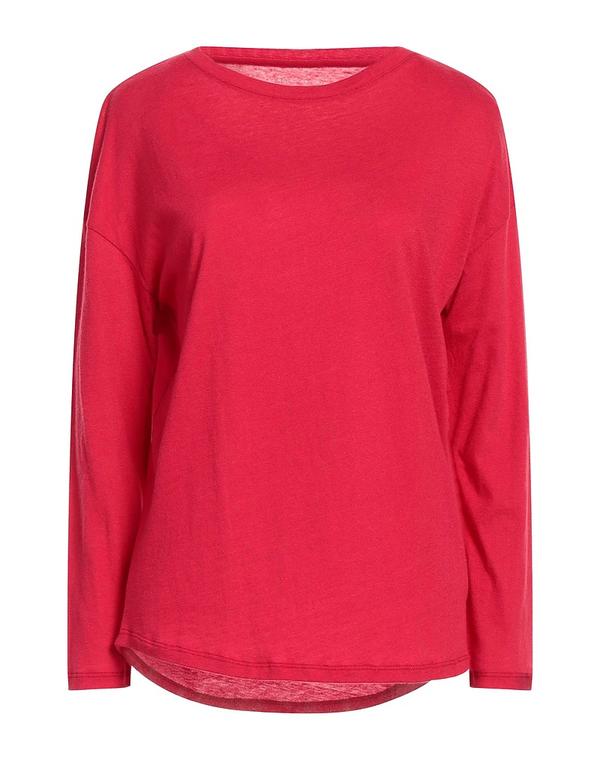 マジェスティック レディース トップス Tシャツ MAJESTIC FILATURES ベーシック Tシャツ Garnet