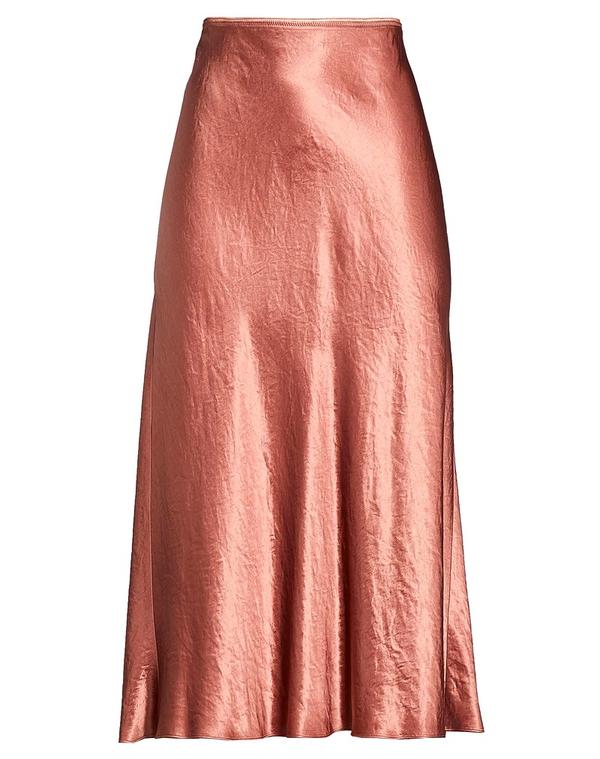 ヴィンス レディース ボトムスカート VINCE. ミディ丈スカート Rose Gold ゴールド