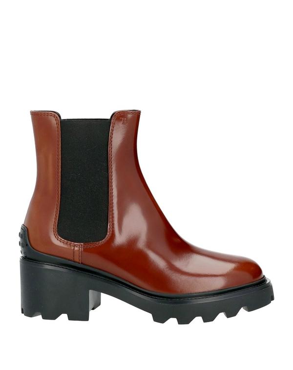 トッズ レディース シューズ ブーツ・レインブーツ TOD'S ショートブーツ Brown ブラウン