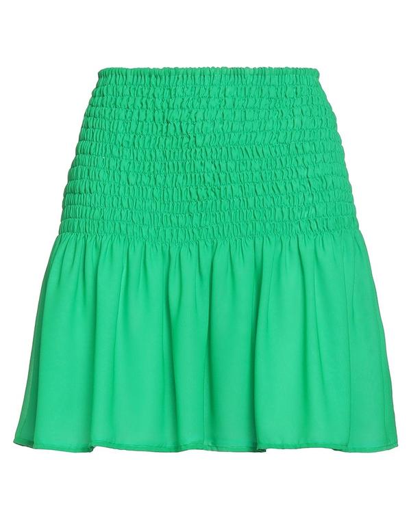 スオリ レディース ボトムスカート SUOLI ミニスカート Green グリーン