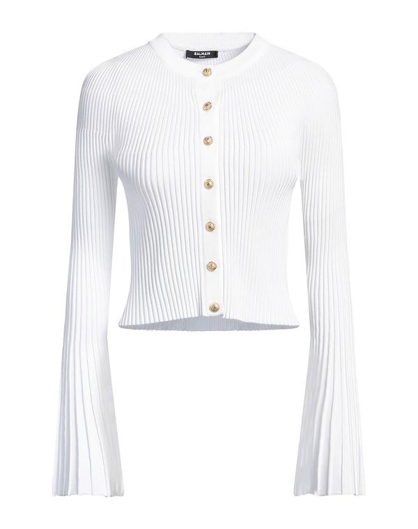 バルマン レディース アウター ジレー BALMAIN ジレー White 白いこと