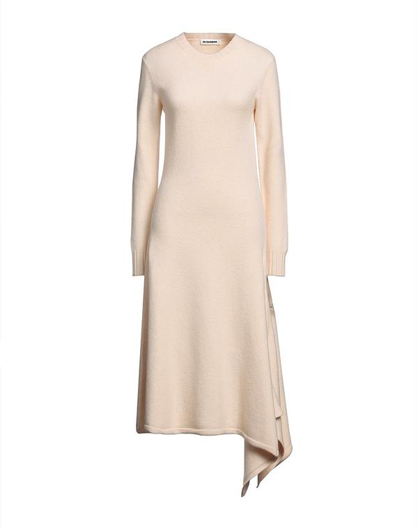 ジル・サンダー レディース トップス ワンピース JIL SANDER ひざ丈ワンピース Ivory アイボリー