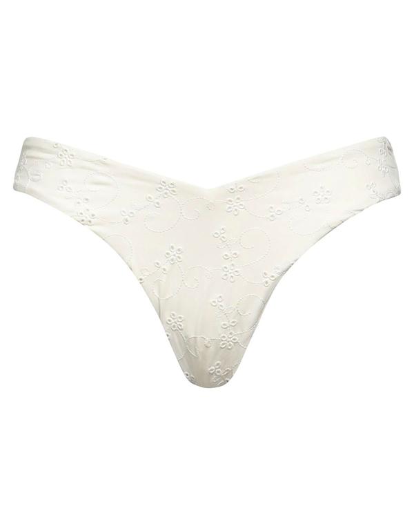 ウィ ウォー ワット レディース 水着 ボトムスのみ WEWOREWHAT 水着（ビキニ） Ivory アイボリー