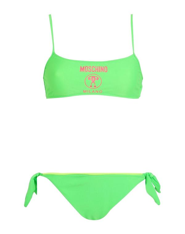 モスキーノ レディース 水着 ボトムスのみ MOSCHINO 水着（ビキニ） Green グリーン