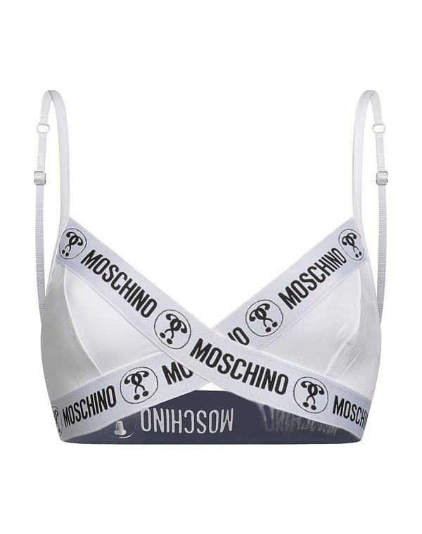 モスキーノ レディース アンダーウェア ブラジャー MOSCHINO ブラジャー White ホワイト
