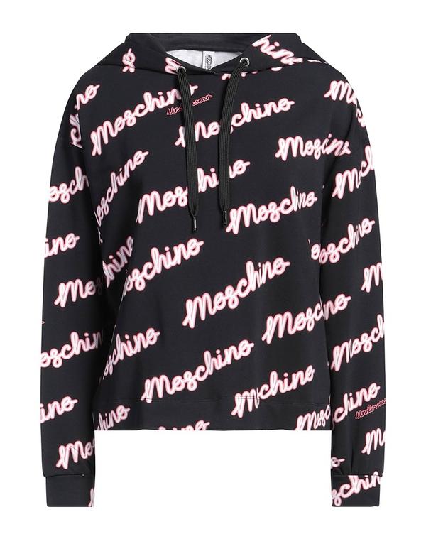 モスキーノ レディース トップス Tシャツ MOSCHINO アンダーＴシャツ Black ブラック