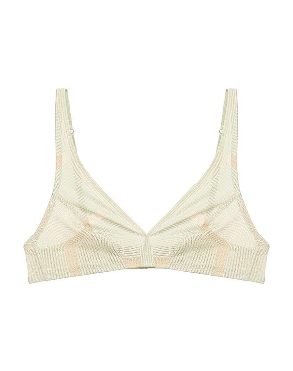 ハンロ レディース アンダーウェア ブラジャー HANRO ブラジャー Sage Green グリーン