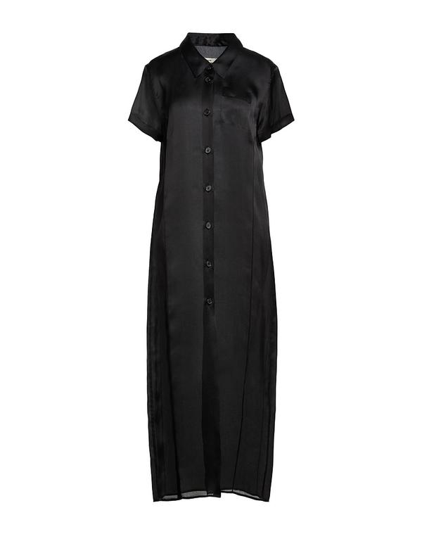 紙鳶 レディース トップス 衣裳 スリップ御召しもの KHAITE Black 黒いこと