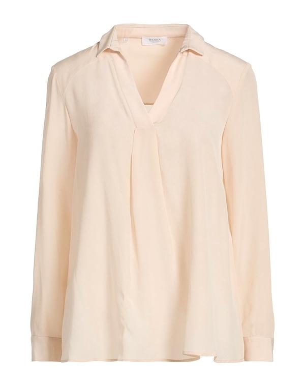 【送料無料】 バルバナポリ レディース シャツ トップス シルクトップス Beige