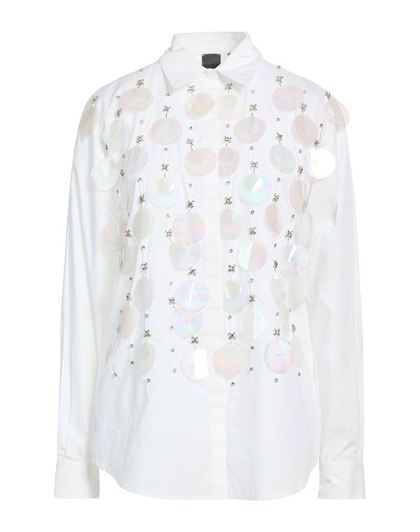 ピンコ レディース トップス シャツ PINKO White ホワイト|ReVida 店