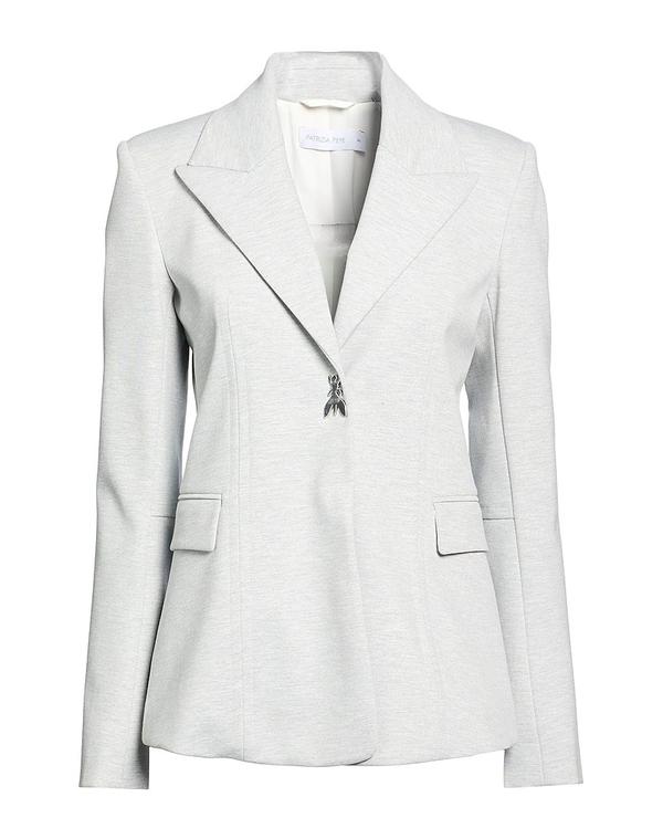 パトリツィア ペペ レディース アウター ジャケット・ブルゾン テーラードジャケット PATRIZIA PEPE Light Gray グレー|ReVida 店