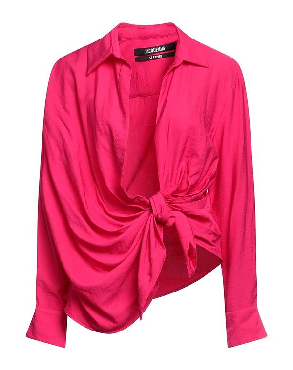 【送料無料】 ジャクエムス レディース シャツ トップス 無地シャツ＆ブラウス Fuchsia