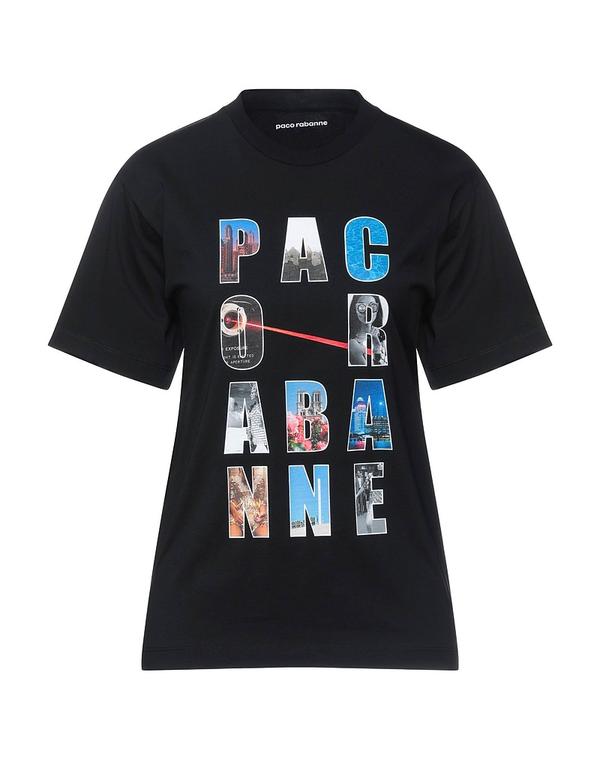 【送料無料】 ラバンヌ レディース Tシャツ トップス Ｔシャツ Black